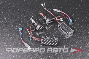 Лампа светодиодная головного света H1 12-24V 55W 5500K, с вентилятором SARITI Y2/H1 12V