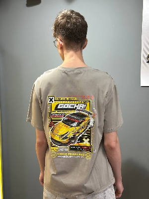 Футболка DRIFT IS FREEDOM серая ФОРВАРД АВТО 