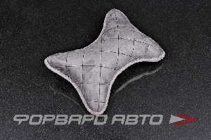 Купить Подушка на подголовник косточка EXPENSIV алькантара серая (строчка черная) SKYWAY S08003005 Подушка на подголовник косточка EXPENSIV алькантара серая (строчка черная) SKYWAY S08003005