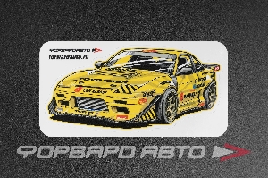 Купить Стикер контурный "NISSAN 180SX"  140*70мм ФОРВАРД АВТО  Стикер контурный "NISSAN 180SX"  140*70мм ФОРВАРД АВТО