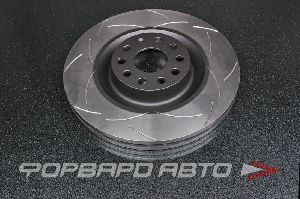 Диск тормозной передний AUDI TT 3.2 V6 Quattro VW GOLF R 345mm T2 Slot DBA 2808S