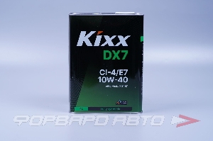 Масло моторное 10W40 4л, DX7 CI-4/E7 KIXX L206144TR1