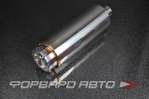 Глушитель Вход = 58 мм Выход = 100 мм Длина = 410 мм "BULLET" с регулировкой звука, обоженный PROSPORT RS-01652