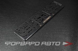 Накладка под номер пластиковая MITSUBISHI <> 112/1-MB-с/з