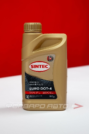 Жидкость тормозная DOT-4, 910гр EURO SINTEC 800736
