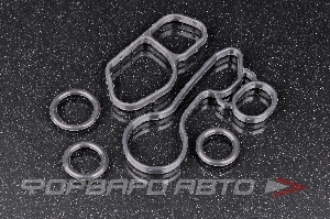 Комплект прокладок корпуса масляного фильтра (5шт) ROSTECO 21111