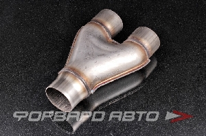 Тройник выхлопной системы Y-pipe 67 - 67/67 * 250мм нержавеющая сталь EPMAN EPEXY2210Y