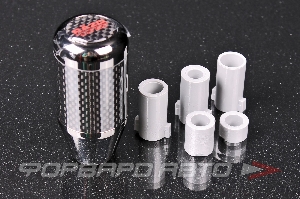 Ручка КПП SHIFT KNOB METAL+CARBON RAZO RA65