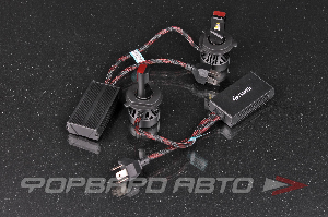 Лампа светодиодная головного света H4 12-24V 55W 5500K, с вентилятором SARITI Y2