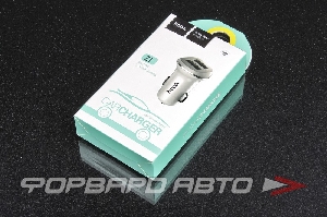 Устройство зарядное в прикуриватель 2 USB, 2,1 A HOCO Z1