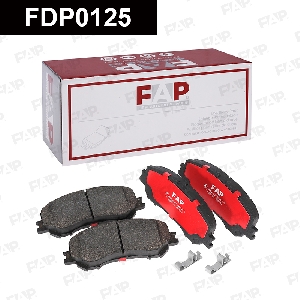Колодки тормозные FAP FDP0125