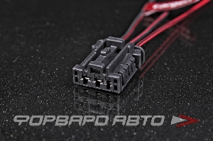 Разъем 3-х контактный прикуривателя (с проводами) CARGEN AX484