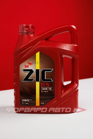 Масло трансмиссионное 80W90 4л, G-5 GL-5 ZIC 162633