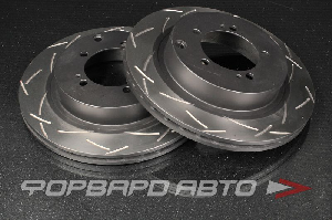 Диск тормозной задний MITSUBISHI EVO 4-9 (Brembo 300x22x58) 4000 T3 Slot DBA 4419S