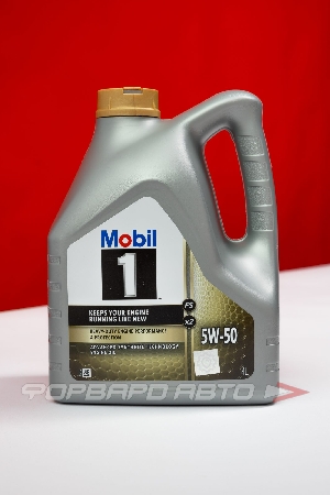 Масло моторное 5W50 4л, 1 FS X2 A3/B4 SG/SL/SM/SN+/SN/SP MOBIL 157727
