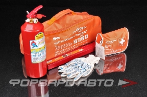 Купить Набор автомобилиста (огнетушитель ОП-2, аптечка, знак, перчатки) AIRLINE ANA-01 Набор автомобилиста (огнетушитель ОП-2, аптечка, знак, перчатки) AIRLINE ANA-01