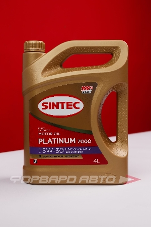 Купить Масло моторное 5W30 4л, PLATINUM 7000 SP GF-6A (c) SINTEC 600153 Масло моторное 5W30 4л, PLATINUM 7000 SP GF-6A (c) SINTEC 600153