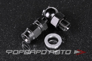 Фитинг BANJO AN3 - М10*1,0 мм, под тефлоновый шланг PTFE, с алюминиевым кольцом AB88 