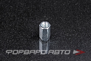 Гайка шестигранная М8*1,25 удлиненная оцинк. СИБИРЬ 570K-М8