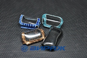 Чехол на брелок сигнализации кожаный  