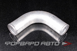 Патрубок алюминиевый 16 мм 90 градусов (L-100*100мм) MOTORIST ASHU70-90-16 200mm
