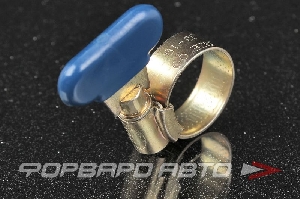 Хомут червячный 13-19мм/13-20мм "бабочка" ORBIT OBW1-00-PVC