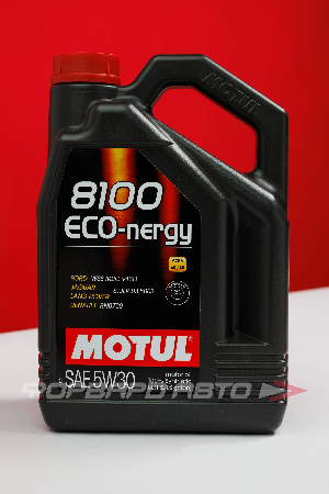 Масло моторное 5W30 5л, ECO-NERGY 8100 SL/CF A5/B5 MOTUL 111686