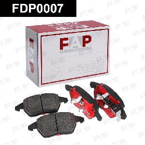 Колодки тормозные FAP FDP0007