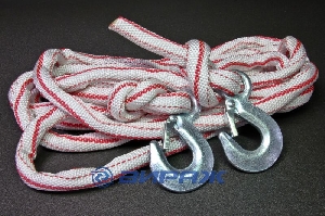 Трос буксировочный 5т, 5м (веревка + 2 крюка) ПРЕМИУМ ПОЛЯРНИК 48841