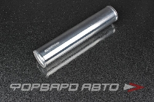Патрубок алюминиевый 64 мм прямой хром AUTOBAHN88 