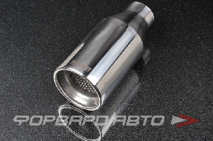 Насадка глушителя Вход = 58 мм Выход = 102 мм Длина = 220 мм PROSPORT RS-01619