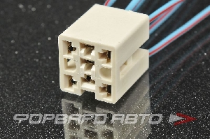 Разъем 7-ми контактный кнопки обогревателя сидений (с проводами) CARGEN AX3782