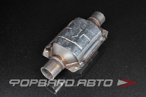 Катализатор универсальный вход 51.3 выход 51.3 (407*184*101 мм) до 5.9L, овальный (без резьбы для лямбда-зонда) BOSAL 099-948