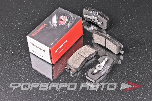 Колодки тормозные дисковые REDREX RBP0023