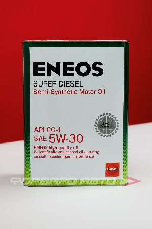 Масло моторное 5W30 4л, Super Diesel CG-4 (п/с.) ENEOS oil1333