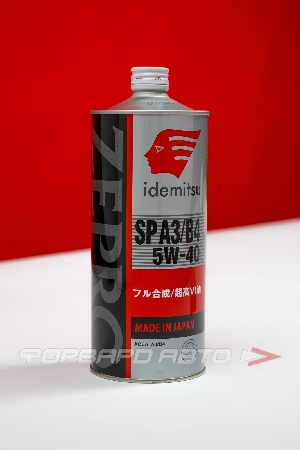 Масло моторное 5W40 1л, ZEPRO EURO SPEC F-S SN/GF (С) IDEMITSU 30006054-001