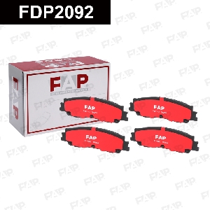 Колодки тормозные FAP FDP2092