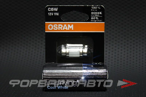 Лампа светодиодная 12V C5W 6000K OSRAM 6498CW-01B