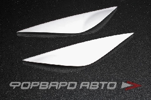 Накладки фар (реснички) Peugeot 307, 2007г.  