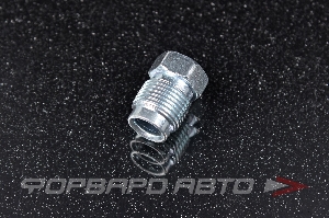Штуцер тормозной трубки М12*1,0 , d-6, ключ 12, высота 18,2мм WP Z-103