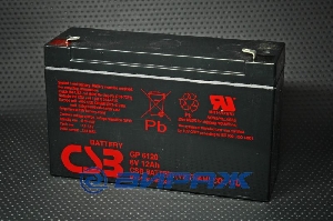 Аккумулятор 6V 12А/ч (151х50х94) CSB GP