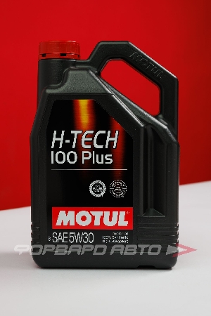 Масло моторное 5W30 4л, H-TECH 100 PLUS SP GF-6A MOTUL 112474