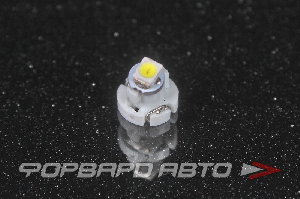 Лампа светодиодная 12V T3 панель приборов, белая Китай T3-1SMD-2835-W