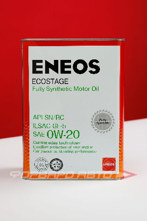 Масло моторное 0W20 4л ECOSTAGE SN (с) ENEOS 8801252022022