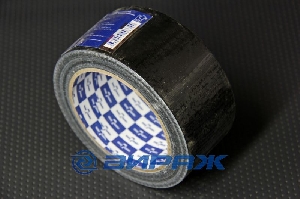 Лента клейкая армированная 50мм х 25м TLP черная KLEBEBANDER TPL525B/36