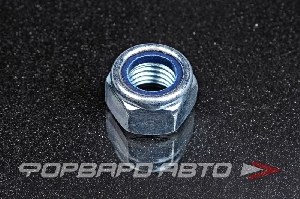 Гайка шестигранная М20*2,5 самоконтрящаяся с нейлоновой вставкой оцинк. <> 545К-М20