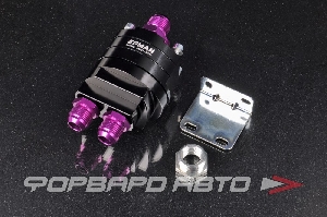 Проставка адаптер для выноса масляного фильтра AN10, черная EPMAN EP-OL03BK-AN10
