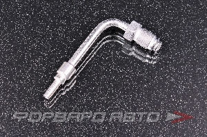 Фитинг AN3 М10*1 90" для тормозных систем.  (Под опрессовку, сталь) GOODRIDGE S699-31Z