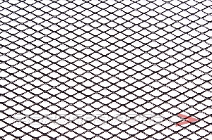 Сетка для бампера/радиатора 1000*300 мм, ромбик - 16*6 мм, черная DOLLEX DKS-015