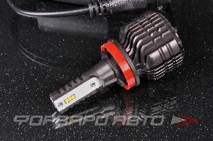 Лампа светодиодная головного света H8/H11/H16 12V 40W 6000K с радиатором SARITI F5/H11 12